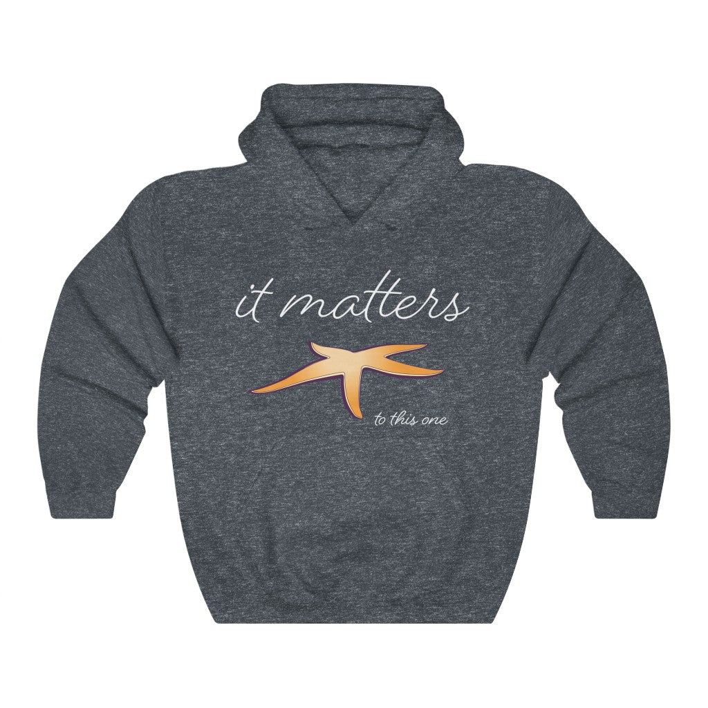 It Matters to This One — Heavy Blend™ Hooded Sweatshirt