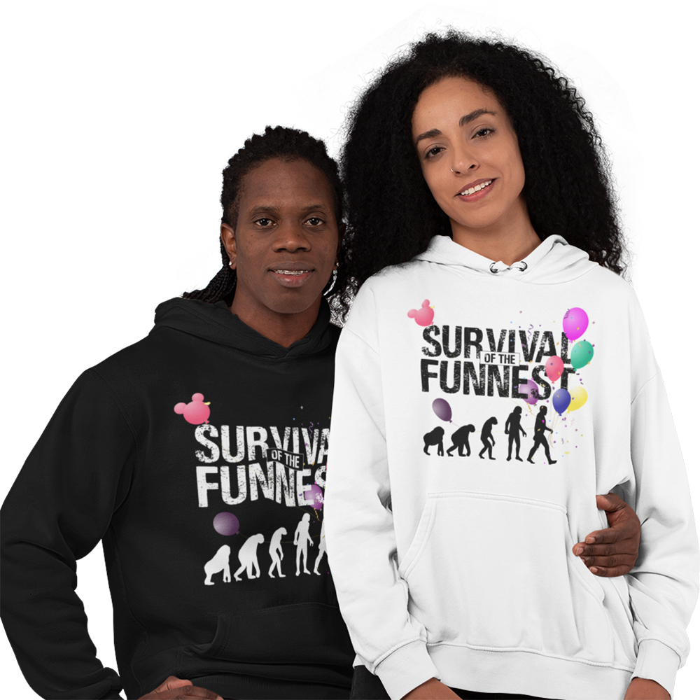 Survival of the FUNnest — Heavy Blend™ Hoodie