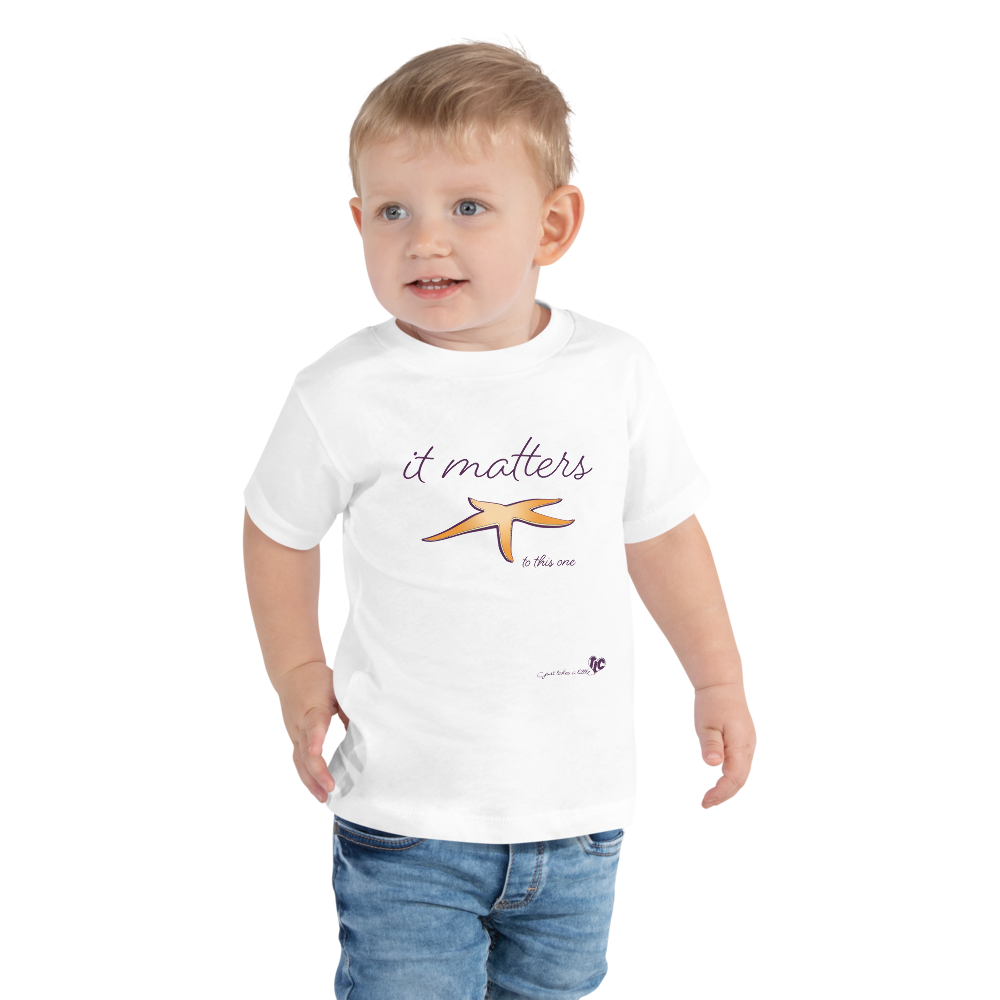 It Matters to This One — Toddler Light Tee