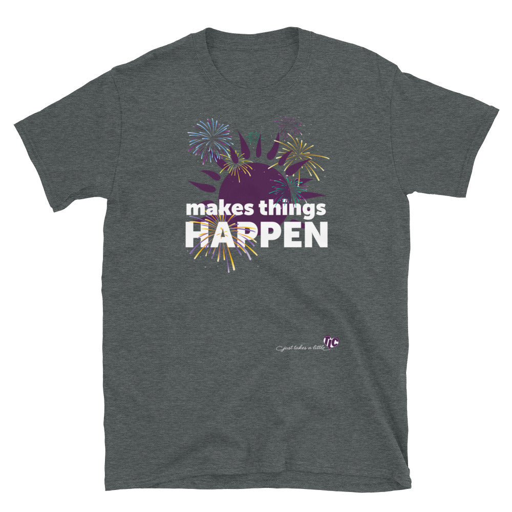 Makes Things Happen Dark Softstyle Tee