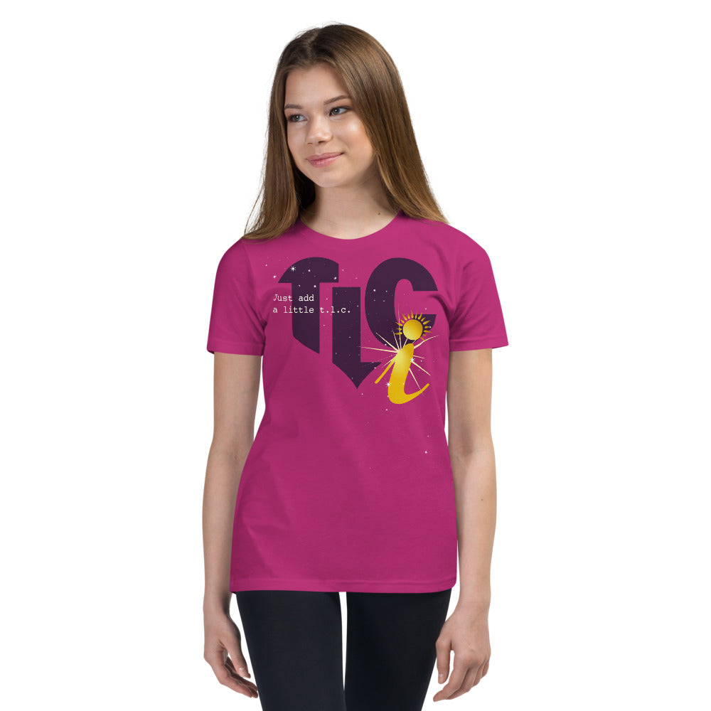 Heartfelt Just Add a Little TLC — Youth Dark Tee