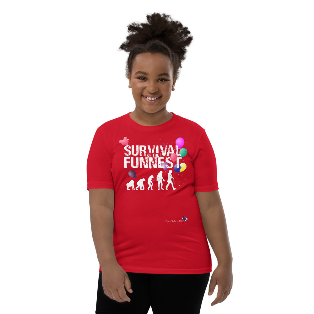 Survival of the FUNnest — Youth Dark Tee