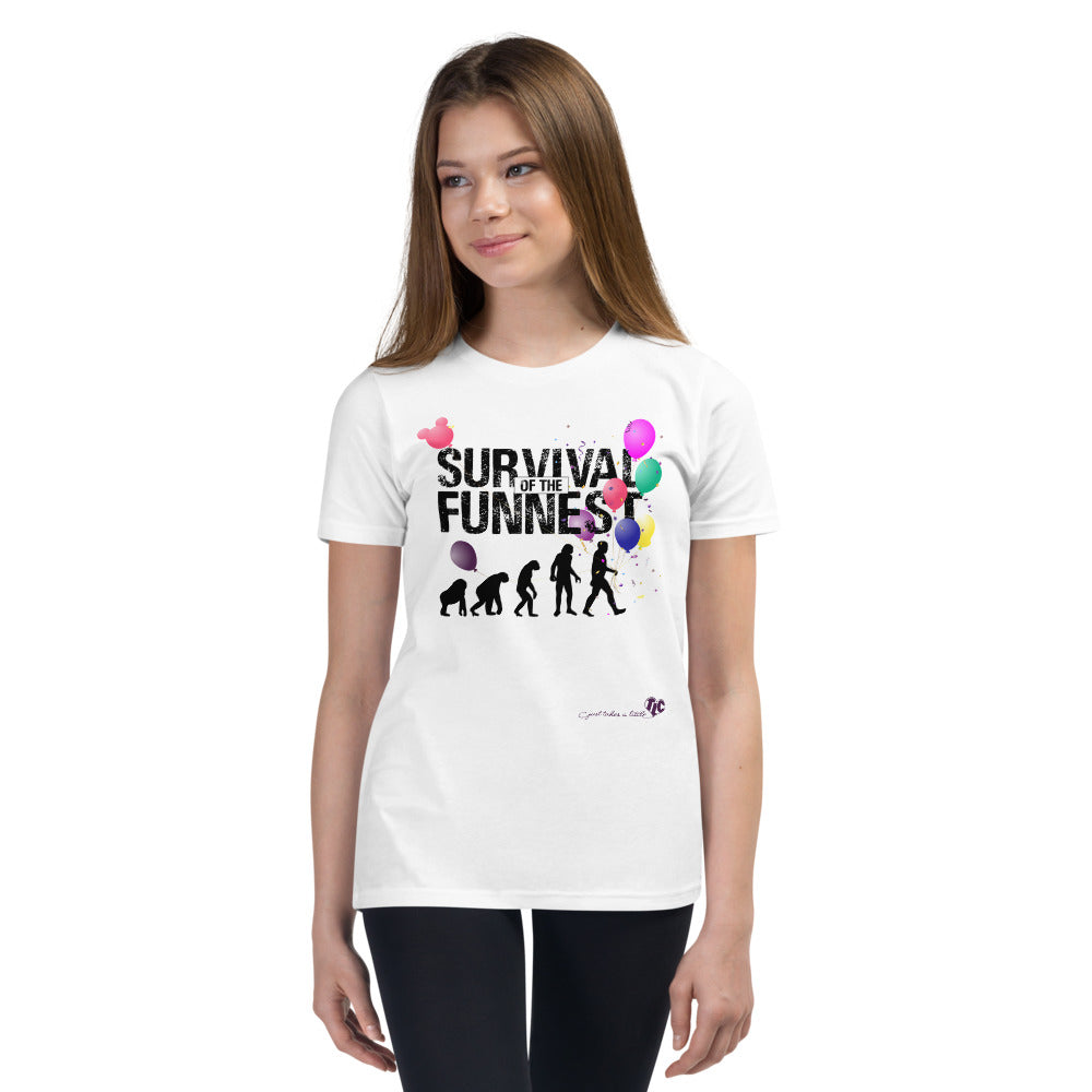Survival of the FUNnest — Youth Light Tee