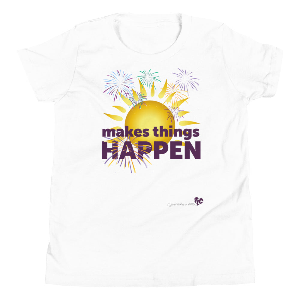 Makes Things Happen Light Youth Tee