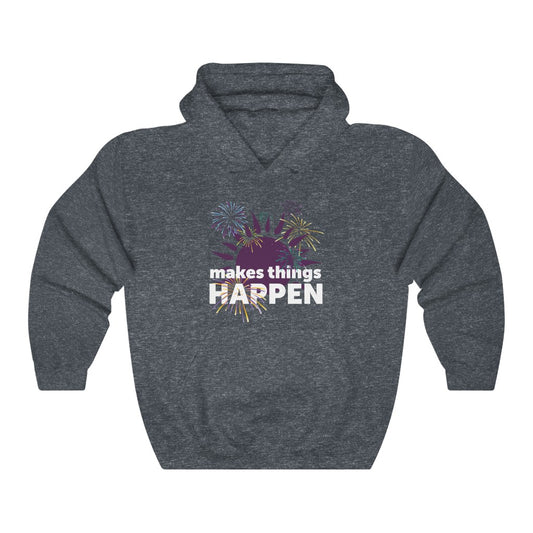 Makes Things Happen Heavy Blend™ Hooded Sweatshirt