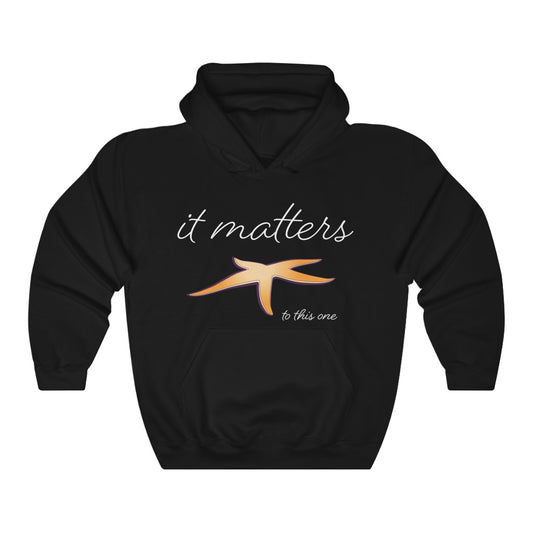 It Matters to This One — Heavy Blend™ Hooded Sweatshirt