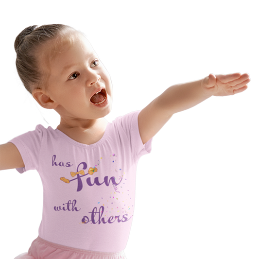 Has Fun with Others — Toddler Light Tee