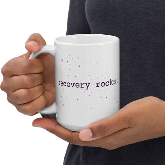 Recovery Rocks! — Mug