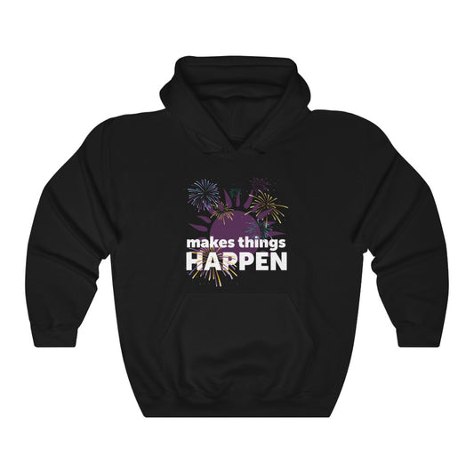 Makes Things Happen Heavy Blend™ Hooded Sweatshirt