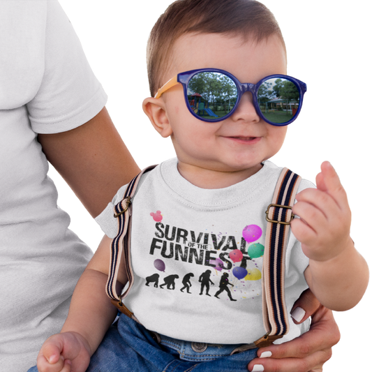 Survival of the FUNnest — Toddler Light Tee