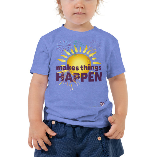 Makes Things Happen Light Toddler Tee