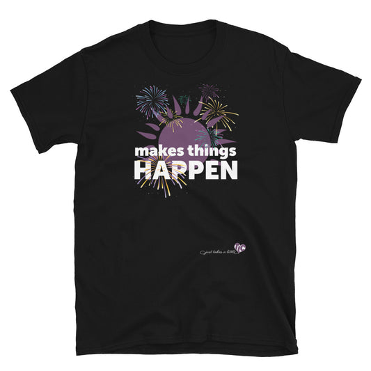 Makes Things Happen Dark Softstyle Tee