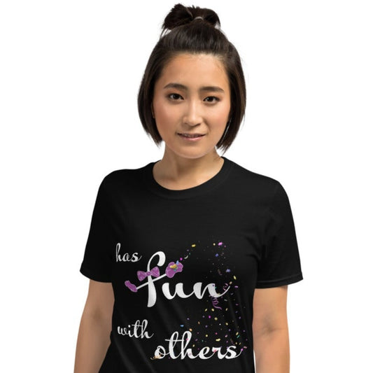 Has Fun with Others — Softstyle Dark Tee