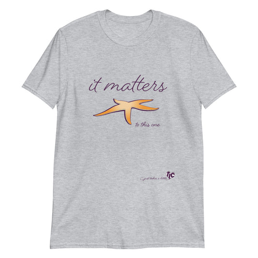 It Matters to this One — Softstyle Light Tee