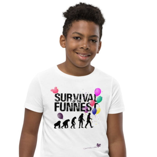 Survival of the FUNnest — Youth Light Tee