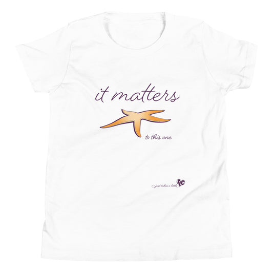 It Matters to This One — Youth Light Tee